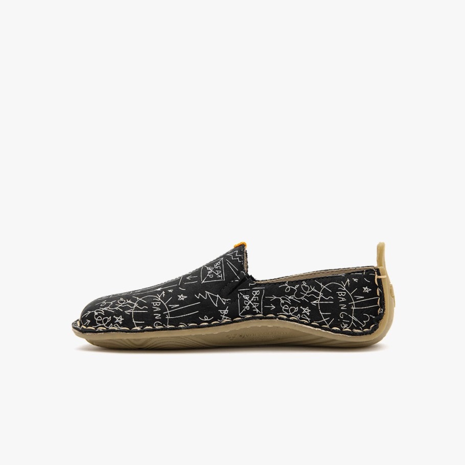 Ababa Basquiat Kids Test Pressing Vivobarefoot