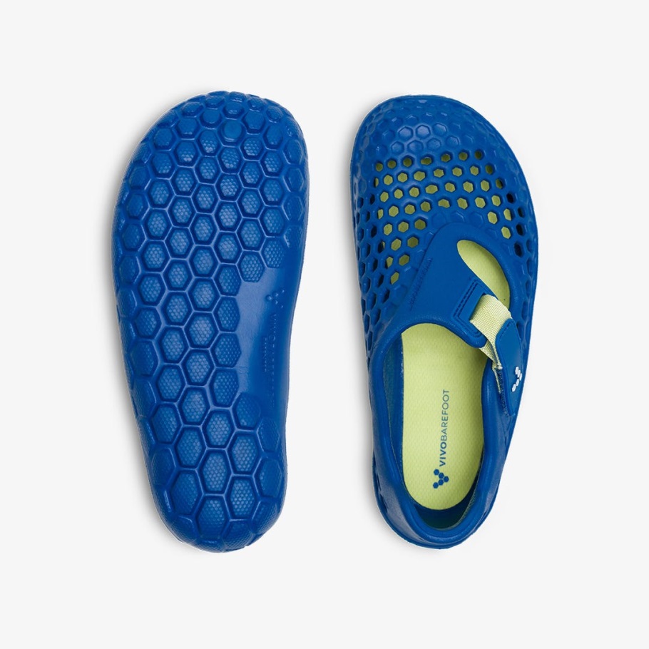 Ultra Bloom Kids Vivobarefoot Amparo Blue