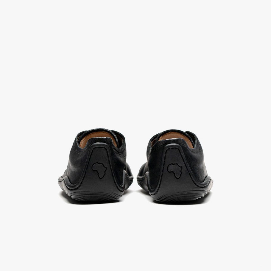 Vivobarefoot Black Addis School Juniors