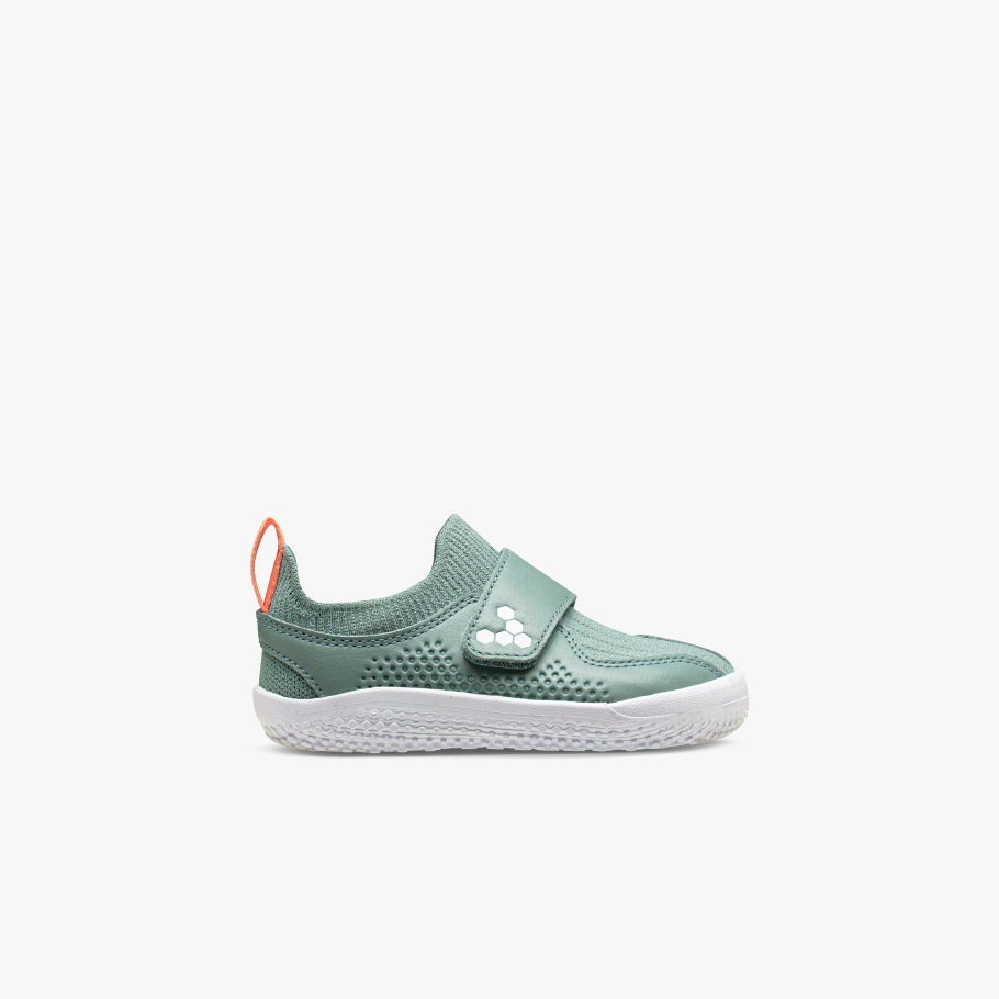 Sea Green Primus Knit II Toddlers Vivobarefoot
