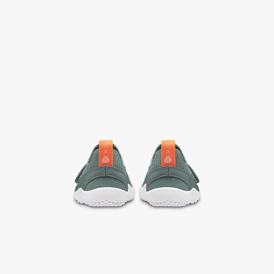 Sea Green Primus Knit II Toddlers Vivobarefoot