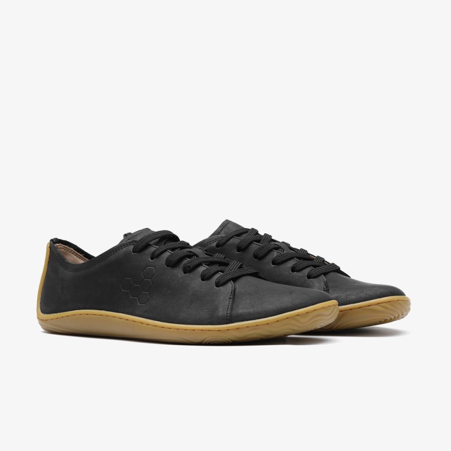 Black Addis Womens Vivobarefoot
