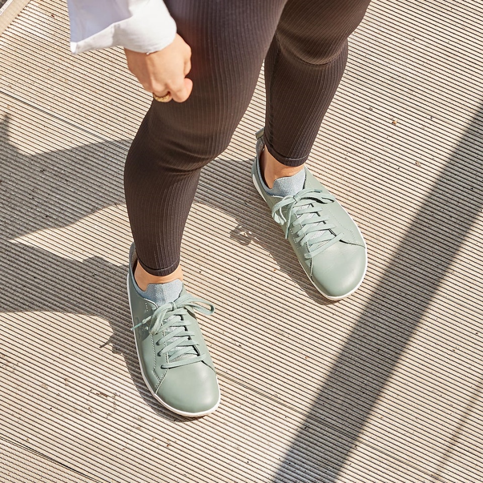 Geo Court Knit Nők Tengerzöld