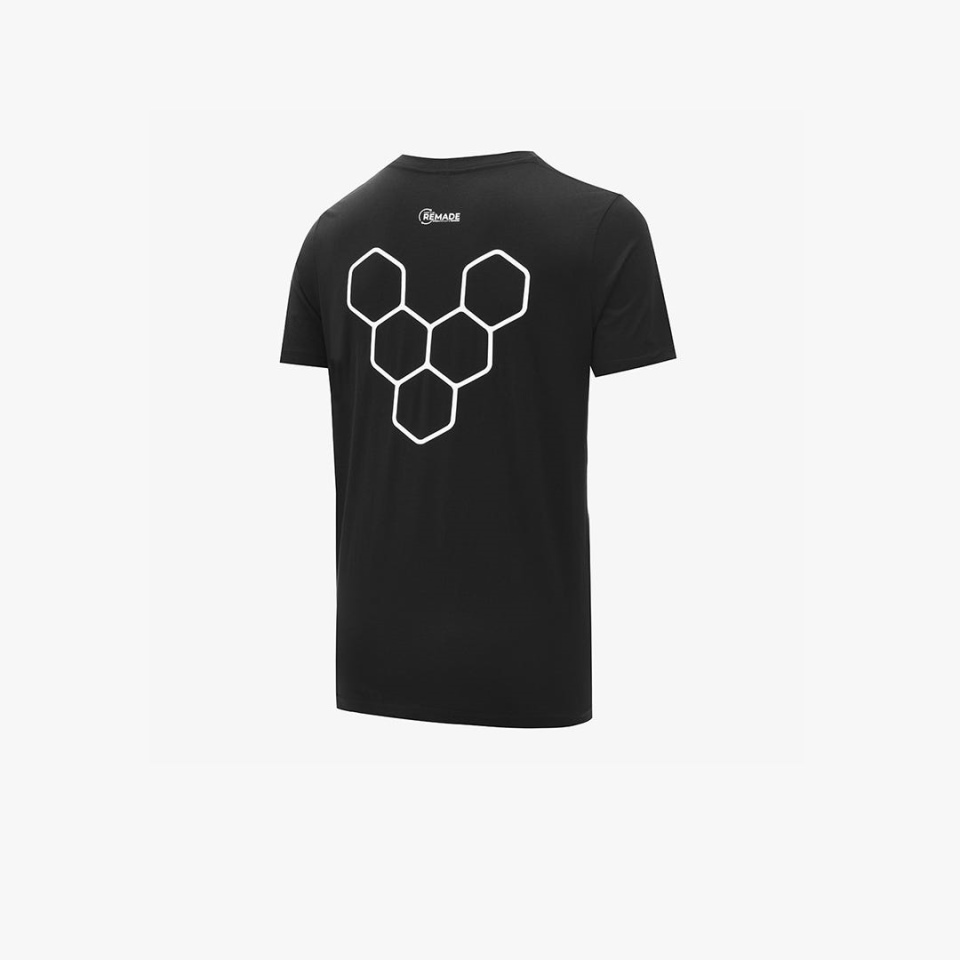 Rapanui T Shirt Férfiak Fekete