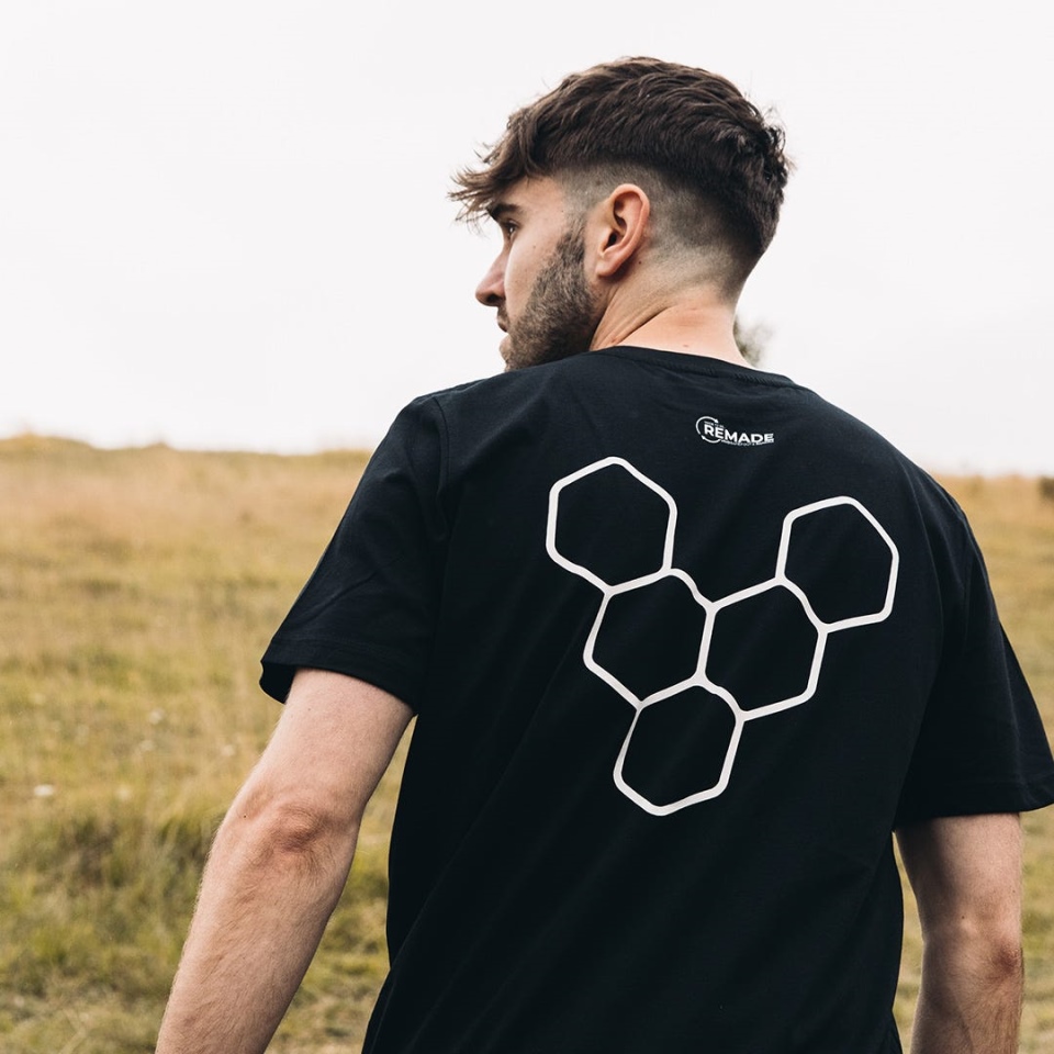 Rapanui T Shirt Férfiak Fekete