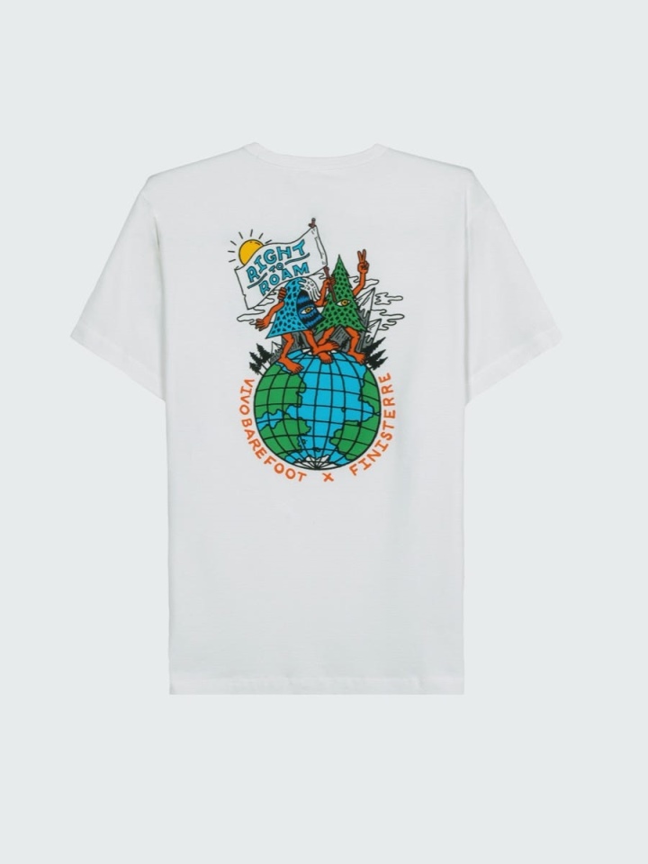 Finisterre Férfiak T Shirt fehér