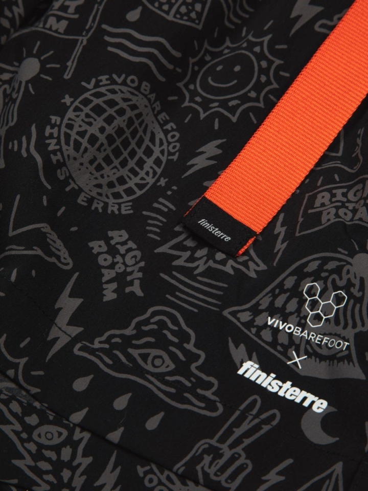 Finisterre Nők Short Fekete